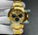 Noob Factory V3 Rolex Daytona All Yellow Gold 40MM Watch Cal.4130 Movement